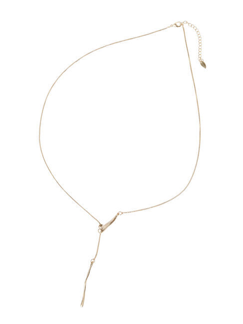 YECCA VECCA「メタルスライドラリエット」|ネックレス|