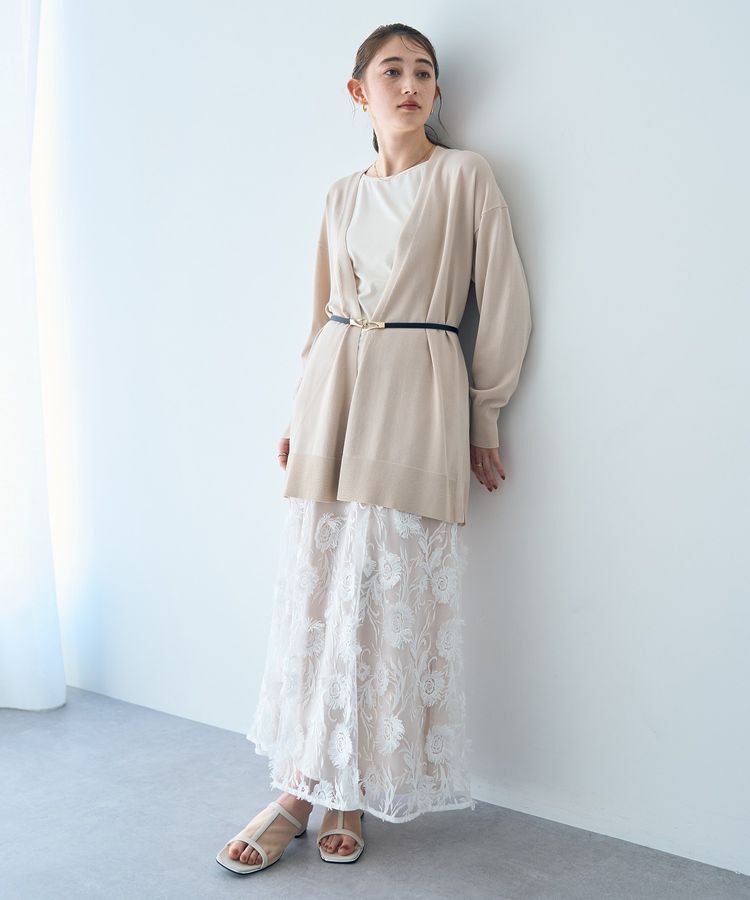 YECCA VECCA「2wayスクエアリブタンクトップ」|インナー|