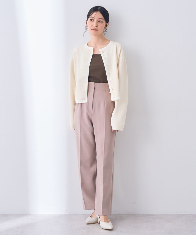 YECCA VECCA「2wayスクエアリブタンクトップ」|インナー|