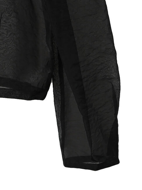 GARAGE OF GOOD CLOTHING「リボン付きパフスリーブブラウス」|シャツ・ブラウス|