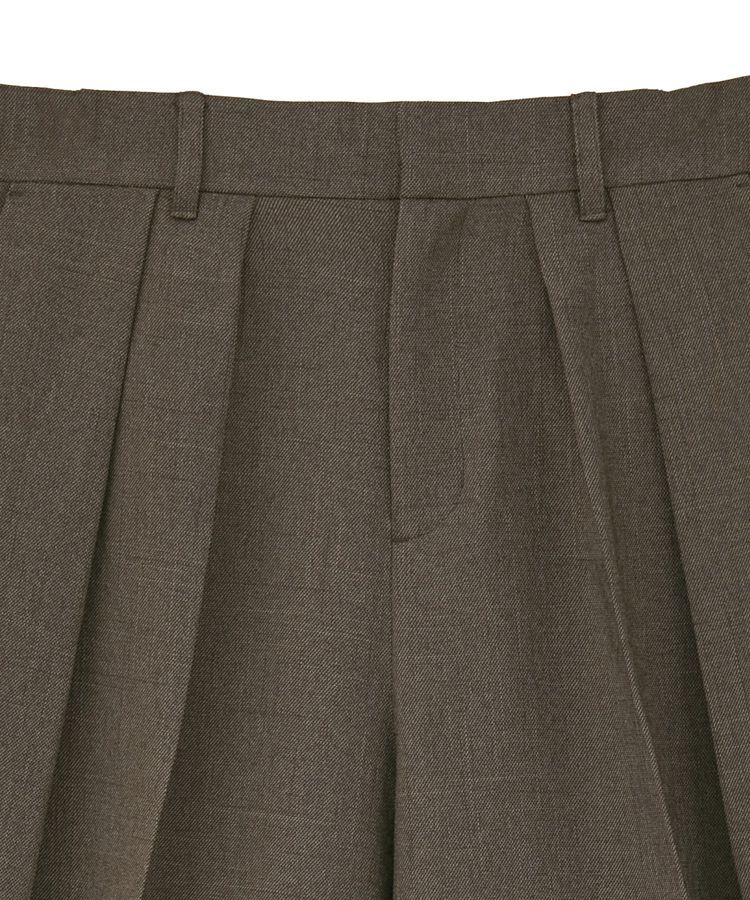 GARAGE OF GOOD CLOTHING「【日本製】ミックスヤーン２タックワイドパンツ」|その他|
