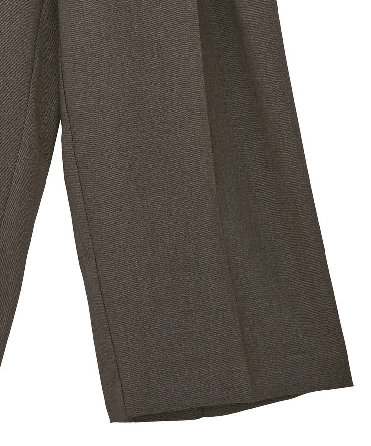 GARAGE OF GOOD CLOTHING「【日本製】ミックスヤーン２タックワイドパンツ」|その他|