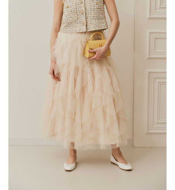 LOULOU WILLOUGHBY「◇【LOULOU WILLOUGHBY】チュチュスカート」|スカート|アイボリー