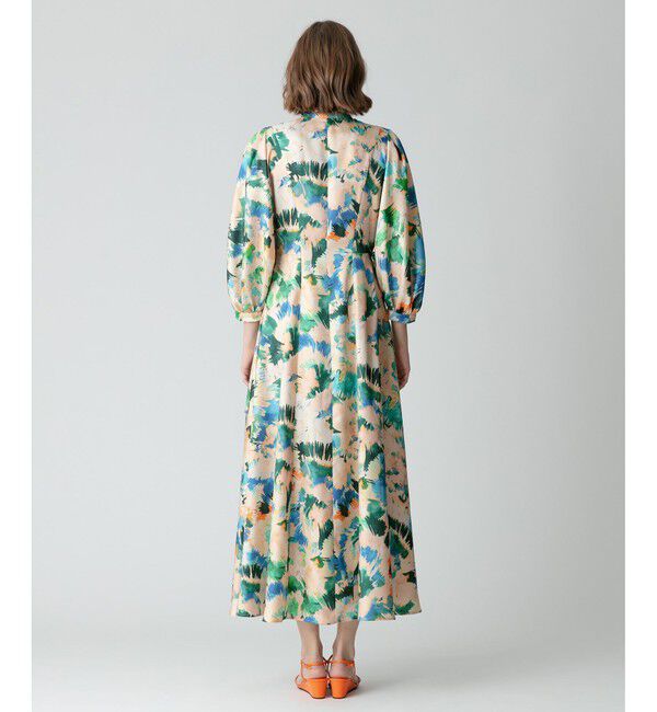 allureville「スイサイフラワードルマンスリーブワンピース」|ワンピース|