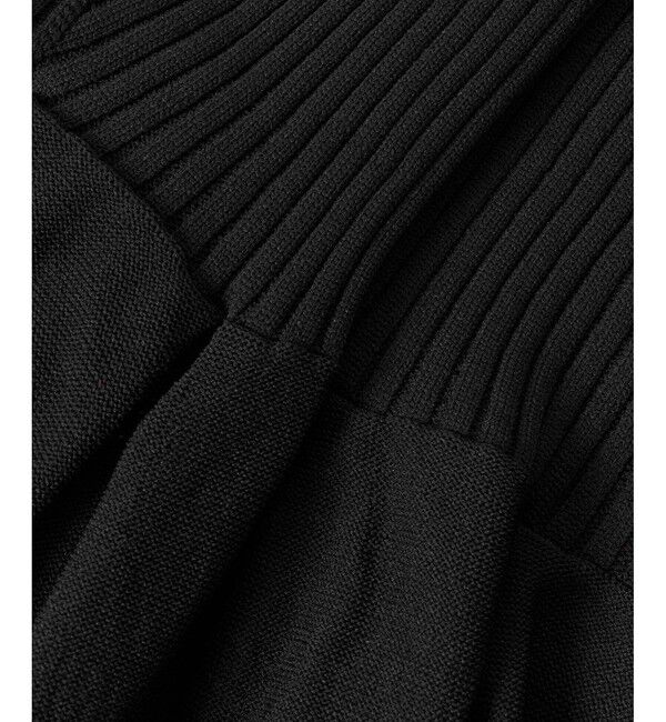 LOULOU WILLOUGHBY「【LOULOU WILLOUGHBY】衿ビーズペプラムプルオーバー」|ニット・セーター|