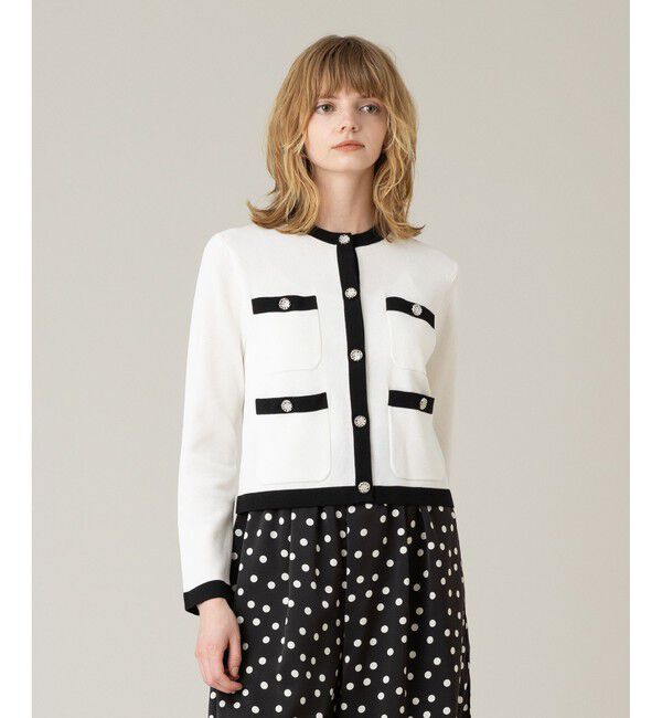 LOULOU WILLOUGHBY「【LOULOU WILLOUGHBY】ブリーズィミラン4ポケットカーディガン」|カーディガン|