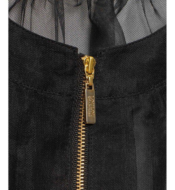 LOULOU WILLOUGHBY「【LOULOU WILLOUGHBY】チュールリボンブルゾン」|ブルゾン・スタジャン|