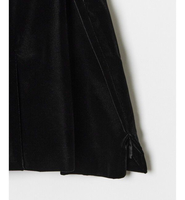 LOULOU WILLOUGHBY「【LOULOU WILLOUGHBY】ベルベットパフジャケット」|ノーカラージャケット|