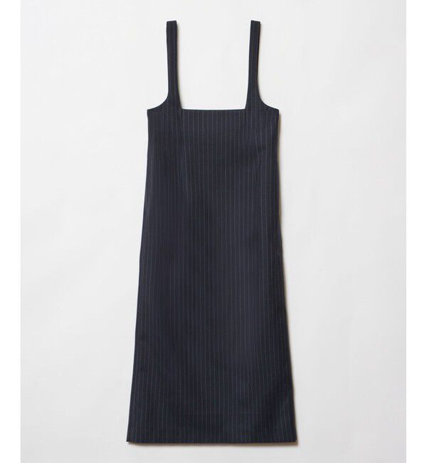 allureville「Uネックラインジャンパースカート」|ジャンパースカート|