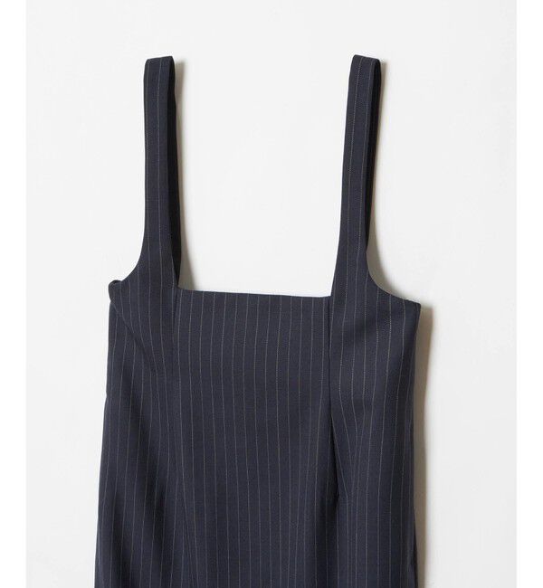 allureville「Uネックラインジャンパースカート」|ジャンパースカート|