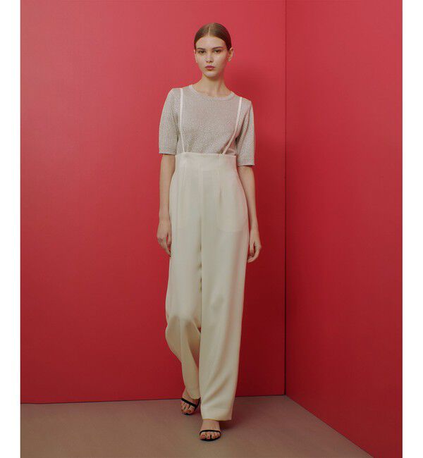 LOULOU WILLOUGHBY「【LOULOU WILLOUGHBY】ラメメランジェプルオーバー」|ニット・セーター|