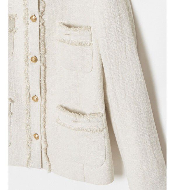 allureville「リバーダブルクロスノーカーラージャケット」|その他|