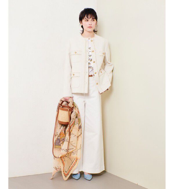 allureville「リバーダブルクロスノーカーラージャケット」|その他|