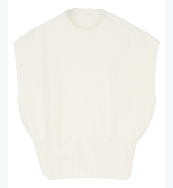 ur's「フレンチスリーブコクーンニットベスト」|ニット・セーター|