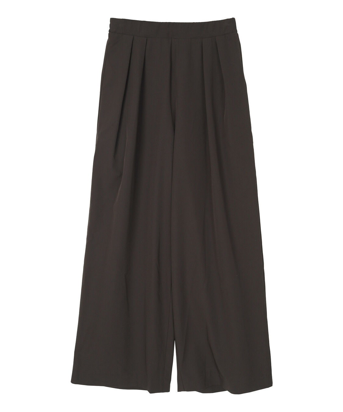 ur's「撥水ウエストゴムツータックワイドパンツ」|スラックス|