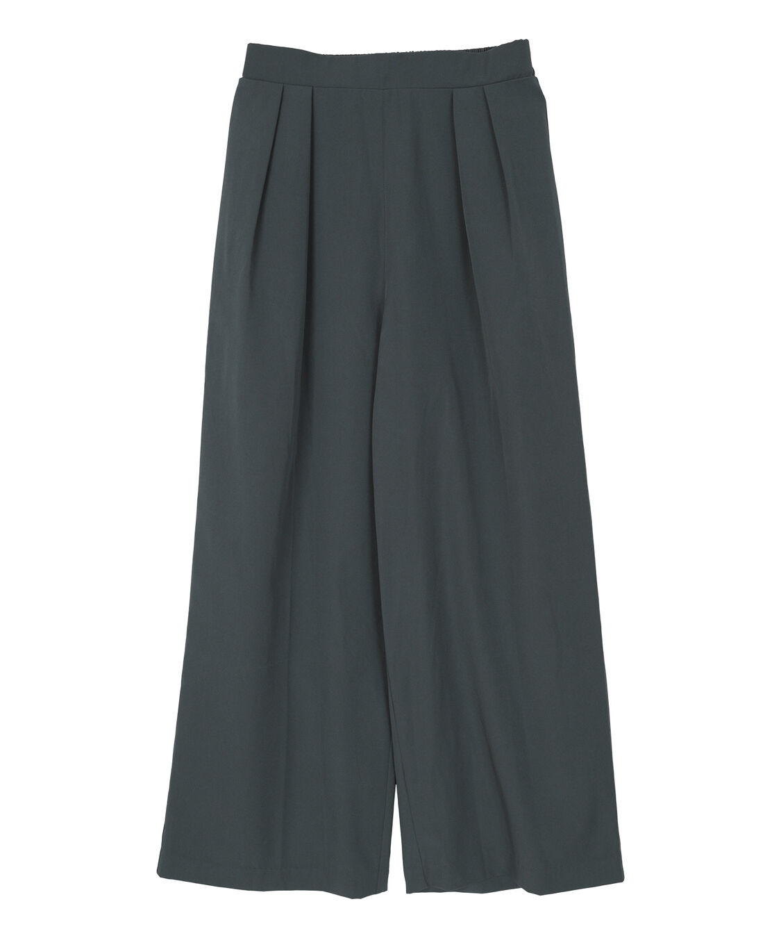 ur's「撥水ウエストゴムツータックワイドパンツ」|スラックス|