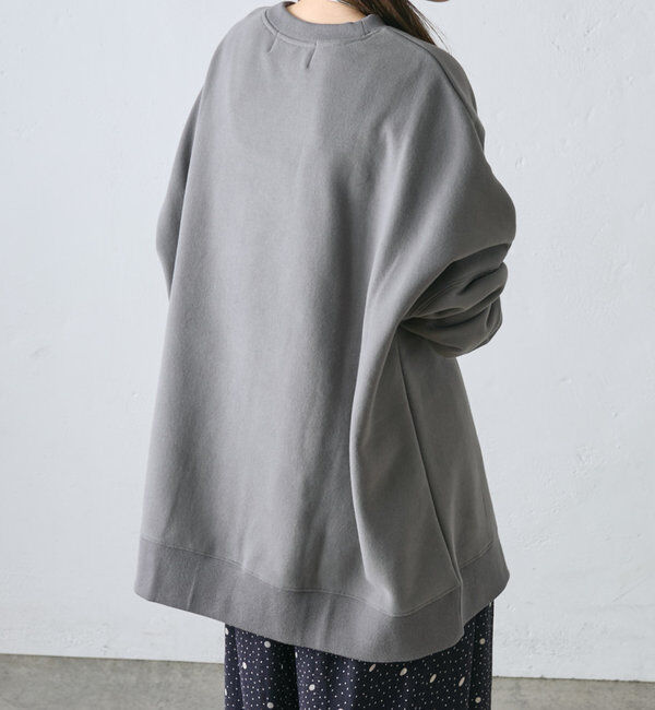  「裏起毛チュニックプルオーバー」|スウェット・ジャージ|