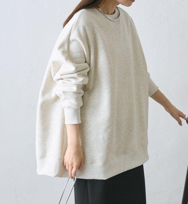  「裏起毛チュニックプルオーバー」|スウェット・ジャージ|