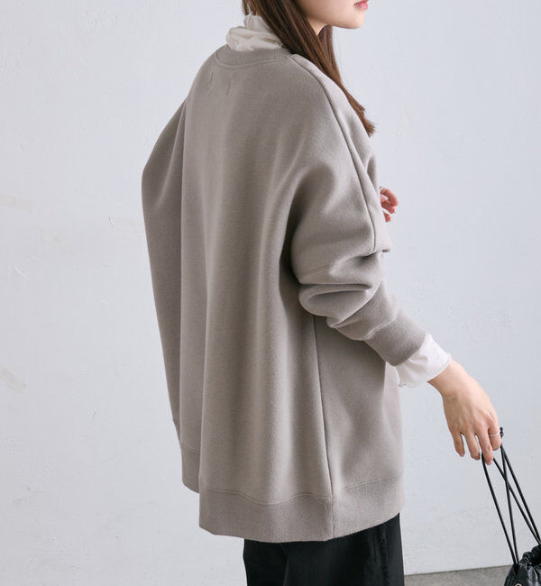  「裏起毛チュニックプルオーバー」|スウェット・ジャージ|