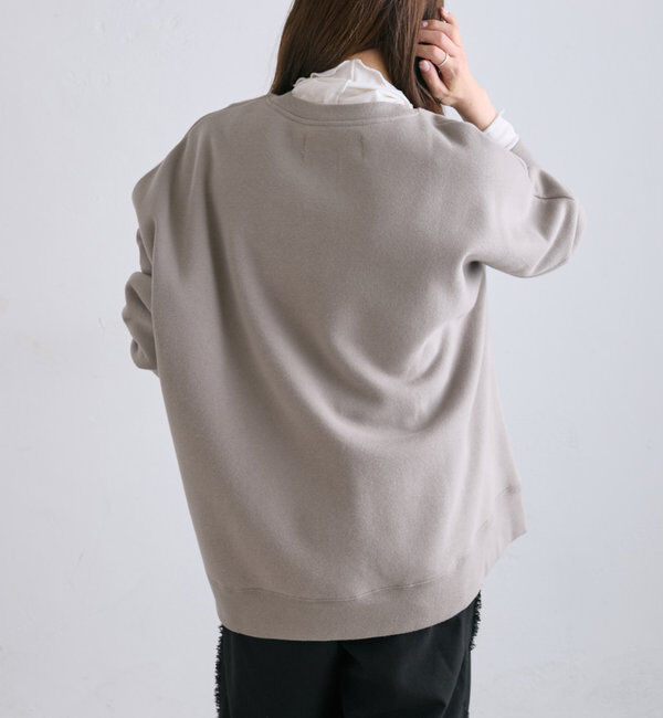  「裏起毛チュニックプルオーバー」|スウェット・ジャージ|