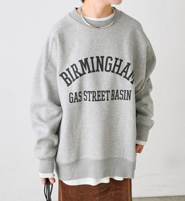  「裏起毛ロゴプリントスウェットプルオーバー」|プルオーバー|