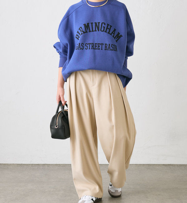  「裏起毛ロゴプリントスウェットプルオーバー」|プルオーバー|