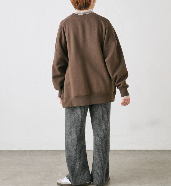  「裏起毛ロゴプリントスウェットプルオーバー」|プルオーバー|