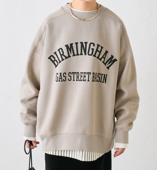  「裏起毛ロゴプリントスウェットプルオーバー」|プルオーバー|