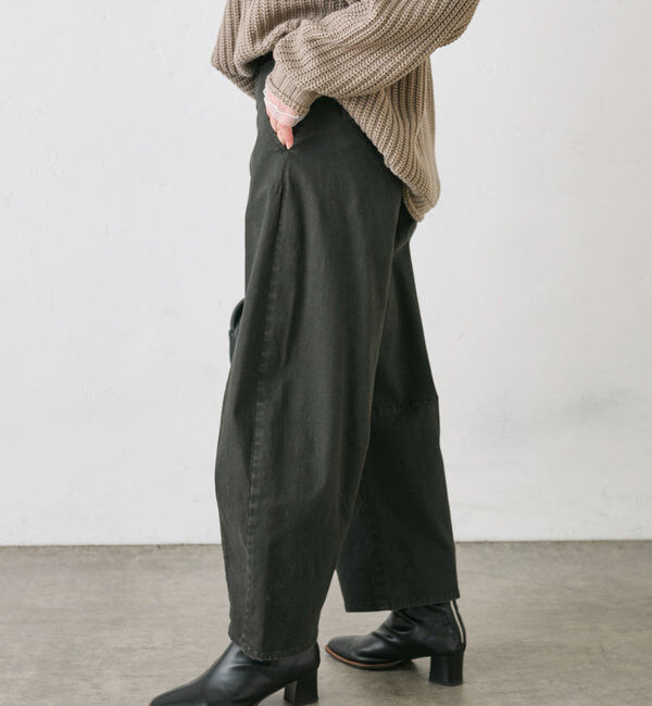  「ピーチ起毛カーブレッグパンツ」|その他|