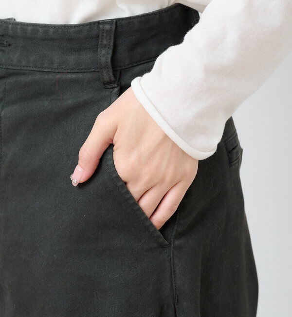  「ピーチ起毛カーブレッグパンツ」|その他|