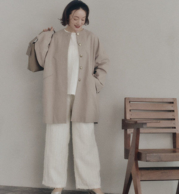  「【Du noir】ジャガードストライプブラウス」|プルオーバー|