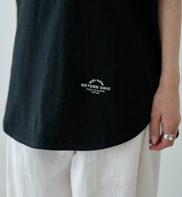  「【汗シミ防止】ワンポイントロゴTシャツ」|Tシャツ・カットソー|