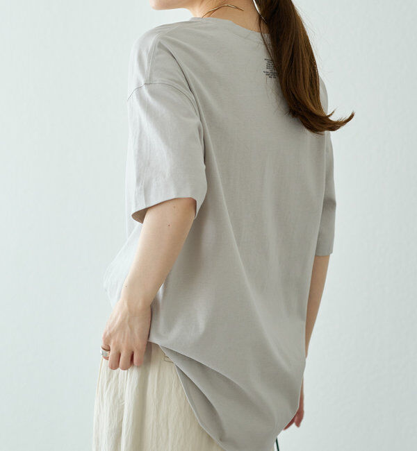  「【汗シミ防止】ワンポイントロゴTシャツ」|Tシャツ・カットソー|