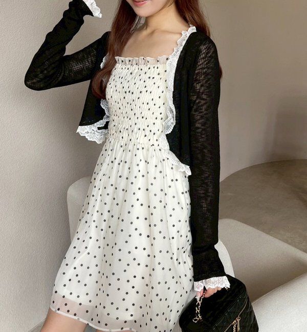  「肩リボンシャーリングビスチェ」|シャツ・ブラウス|