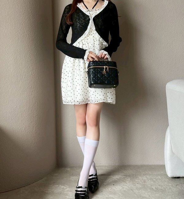  「肩リボンシャーリングビスチェ」|シャツ・ブラウス|