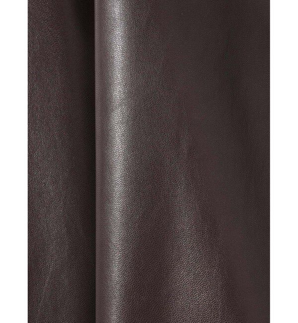 MIDIUMISOLID「MIDIUMISOLID for Ladies シンセティックレザートップス」|Tシャツ・カットソー|