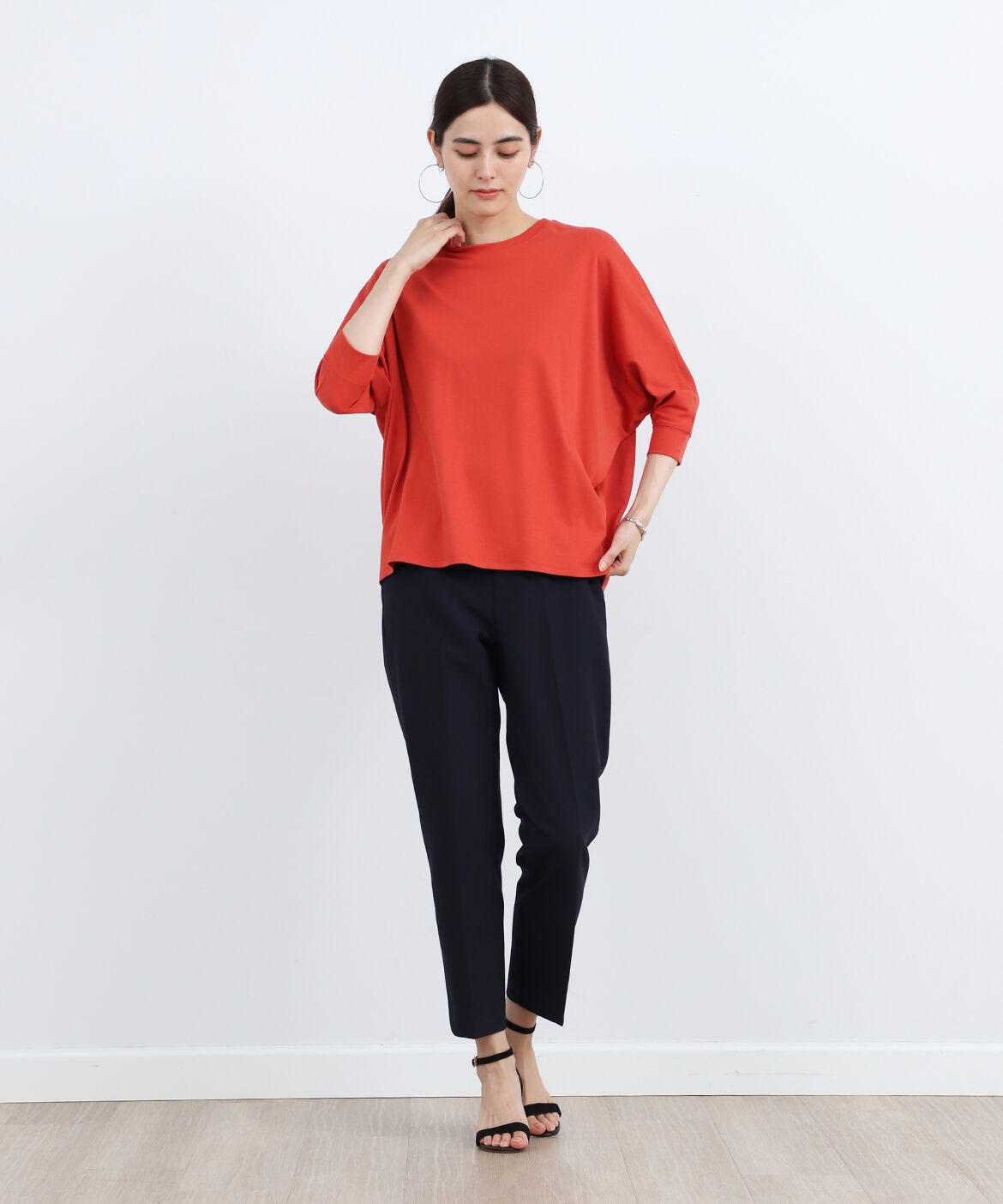 I.T.'S international「ドルマンスリーブコットンスムースカットソー」|Tシャツ・カットソー|