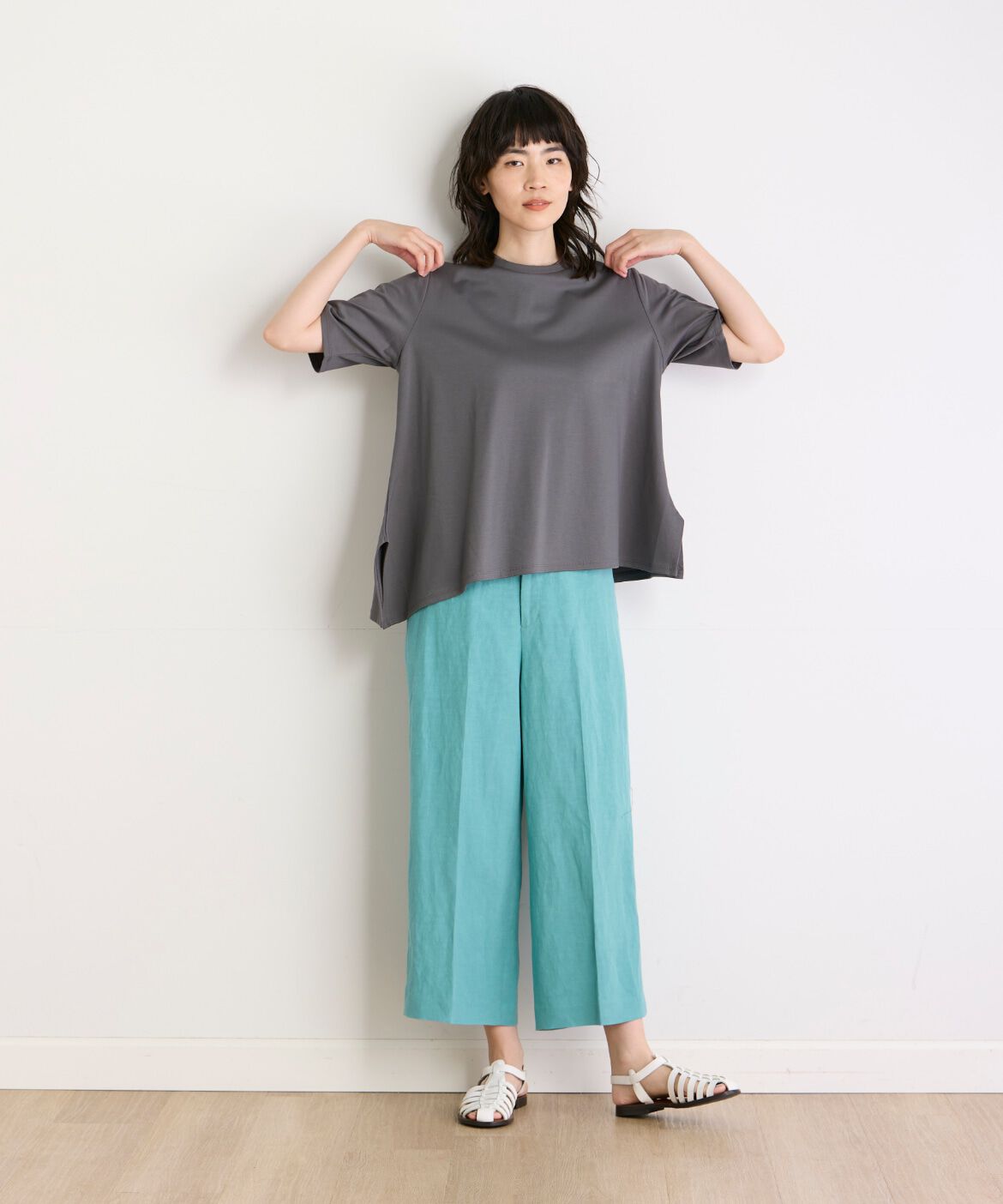 I.T.'S international「イレギュラーヘムカットソー」|Tシャツ・カットソー|