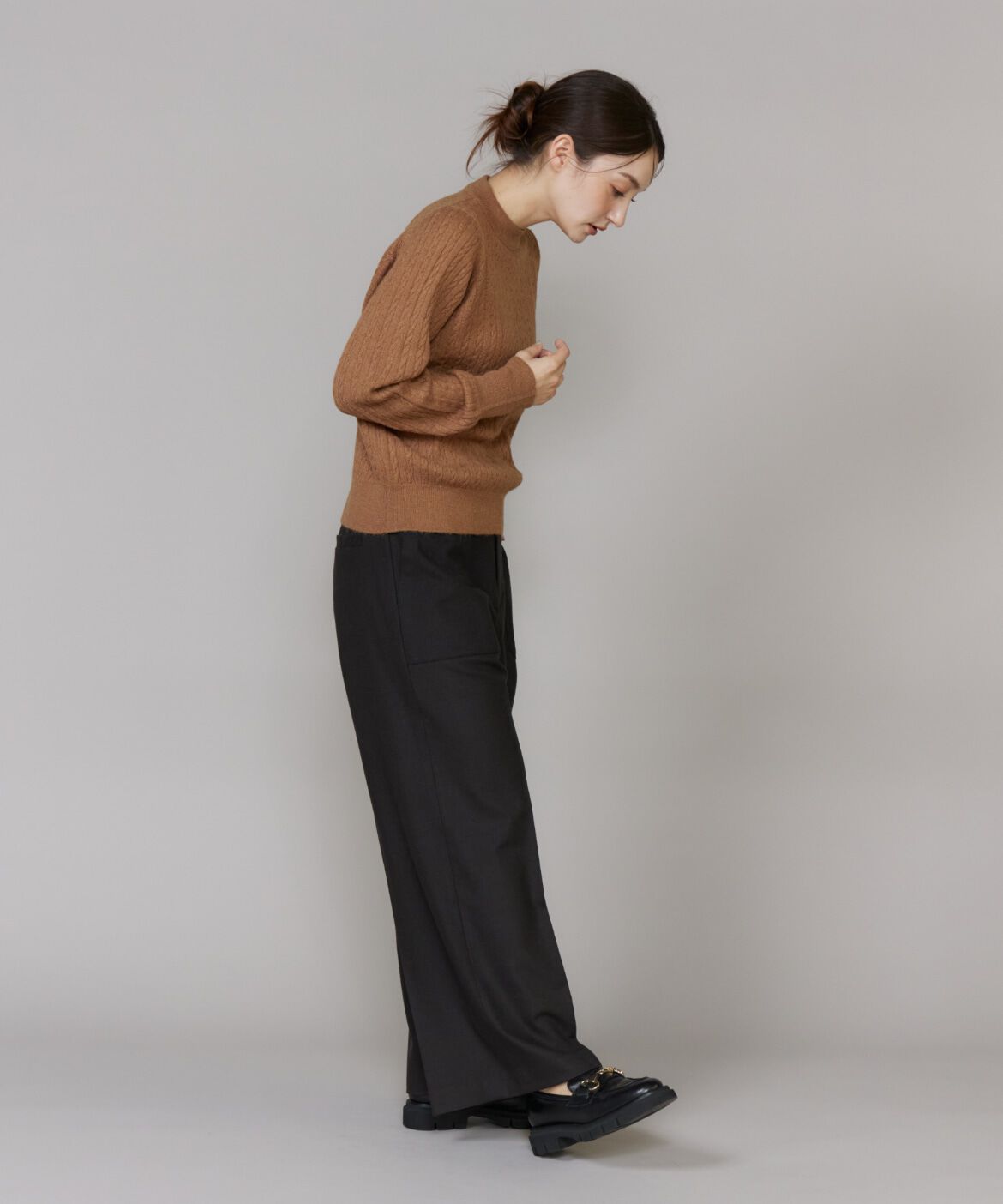 DAY by DAY it&rsquo;s international「ケーブル柄アルパカニットプルオーバー」|ニット・セーター|