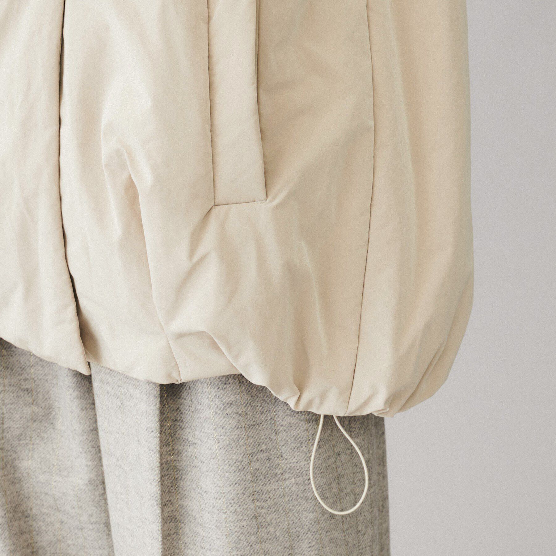 UNTITLED「【CHIGNON】スタンドカラーパフィーベスト」|ベスト・ジレ|