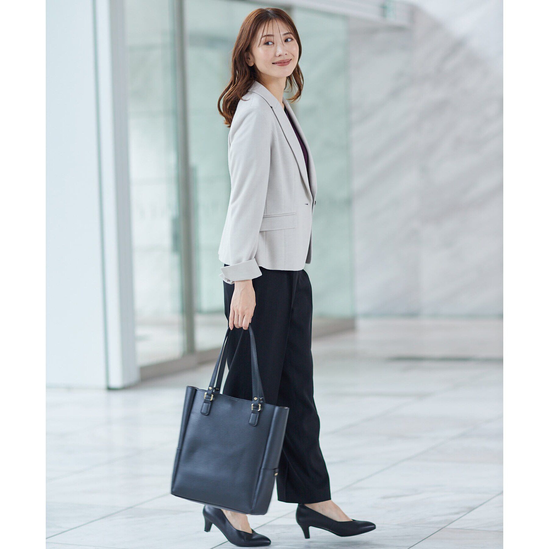 Reflect「【コートの上からでも肩掛けしやすい！パソコン収納可／WEB限定カラーあり】&rsquo;24秋冬 毎日バッグ」|トートバッグ|