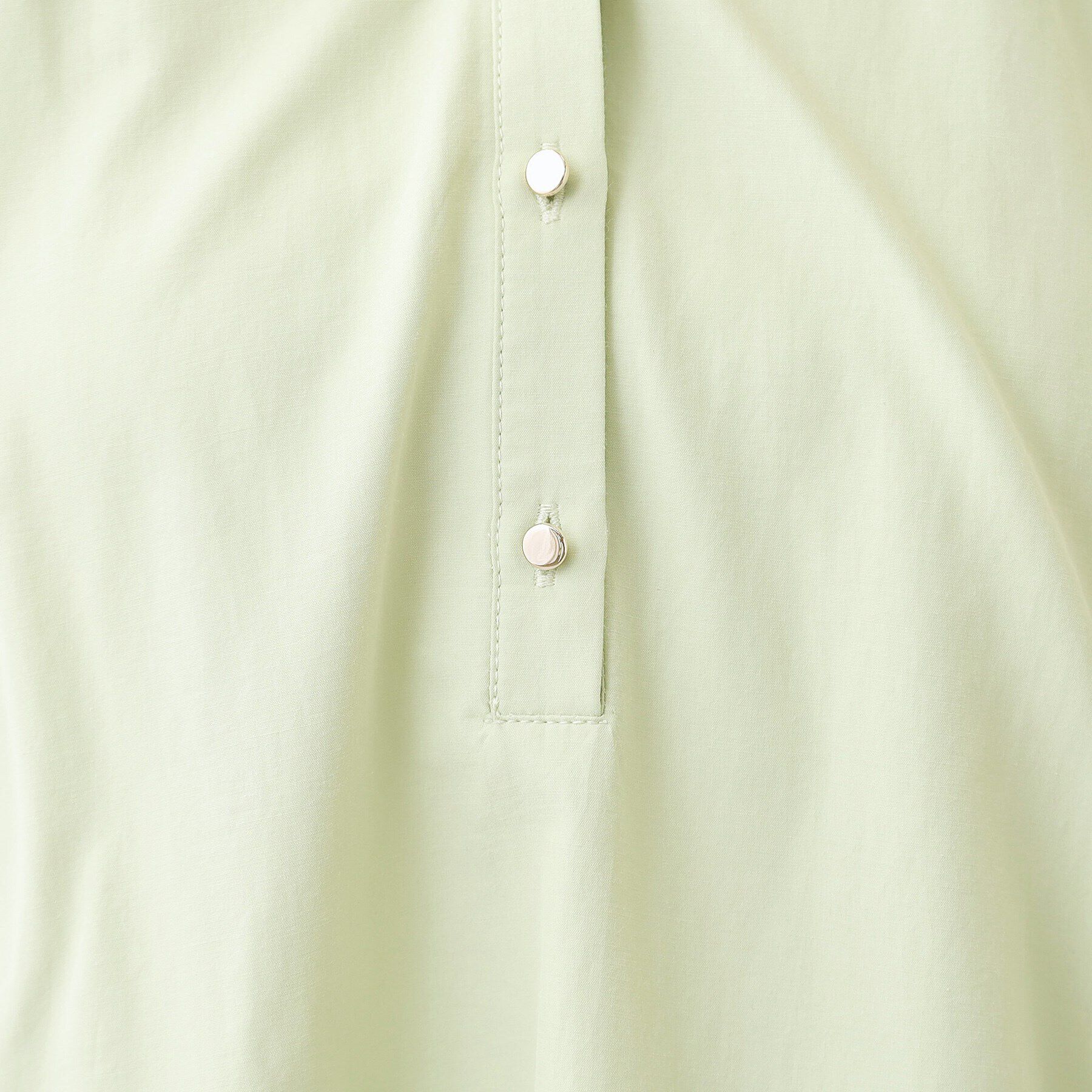 Reflect「【手洗い可】スキッパーネックチュニックブラウス」|シャツ・ブラウス|