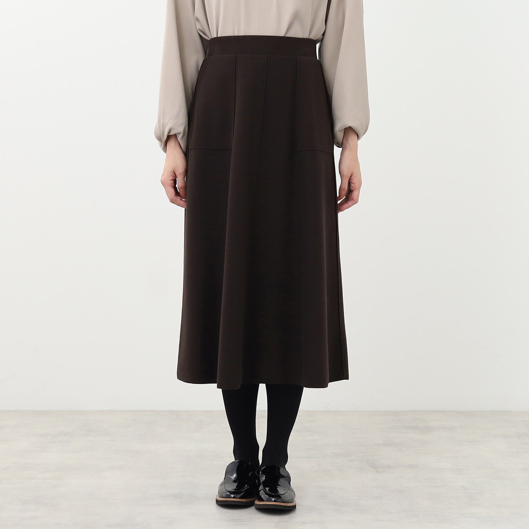 Reflect「【E‐QUALITY】エアリーAラインスカート」|スカート|