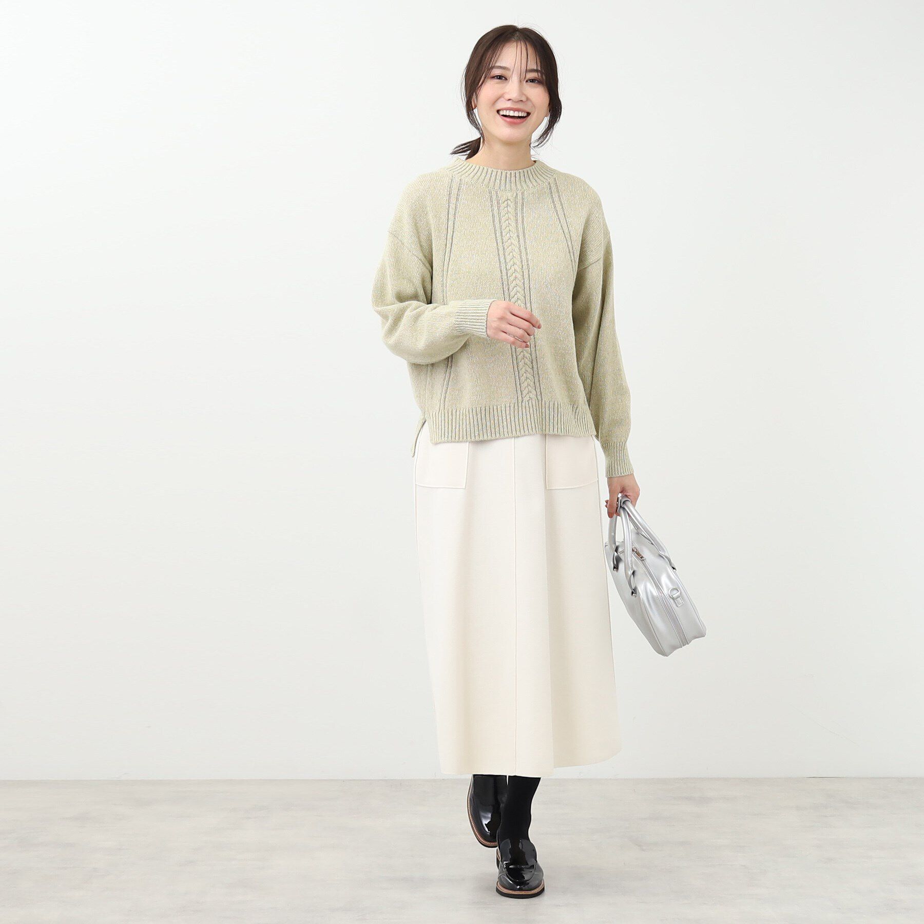 Reflect「【E‐QUALITY】エアリーAラインスカート」|スカート|