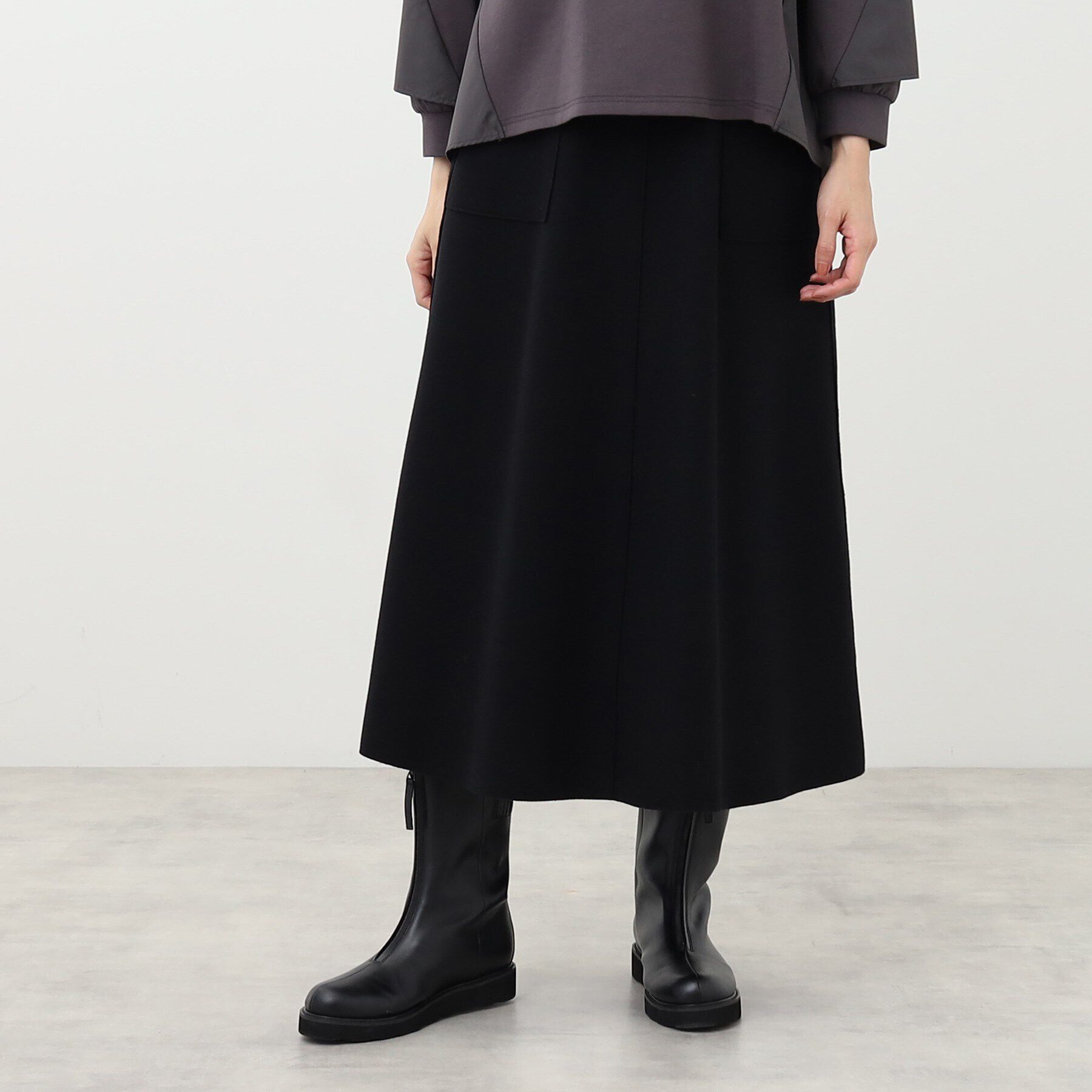 Reflect「【E‐QUALITY】エアリーAラインスカート」|スカート|