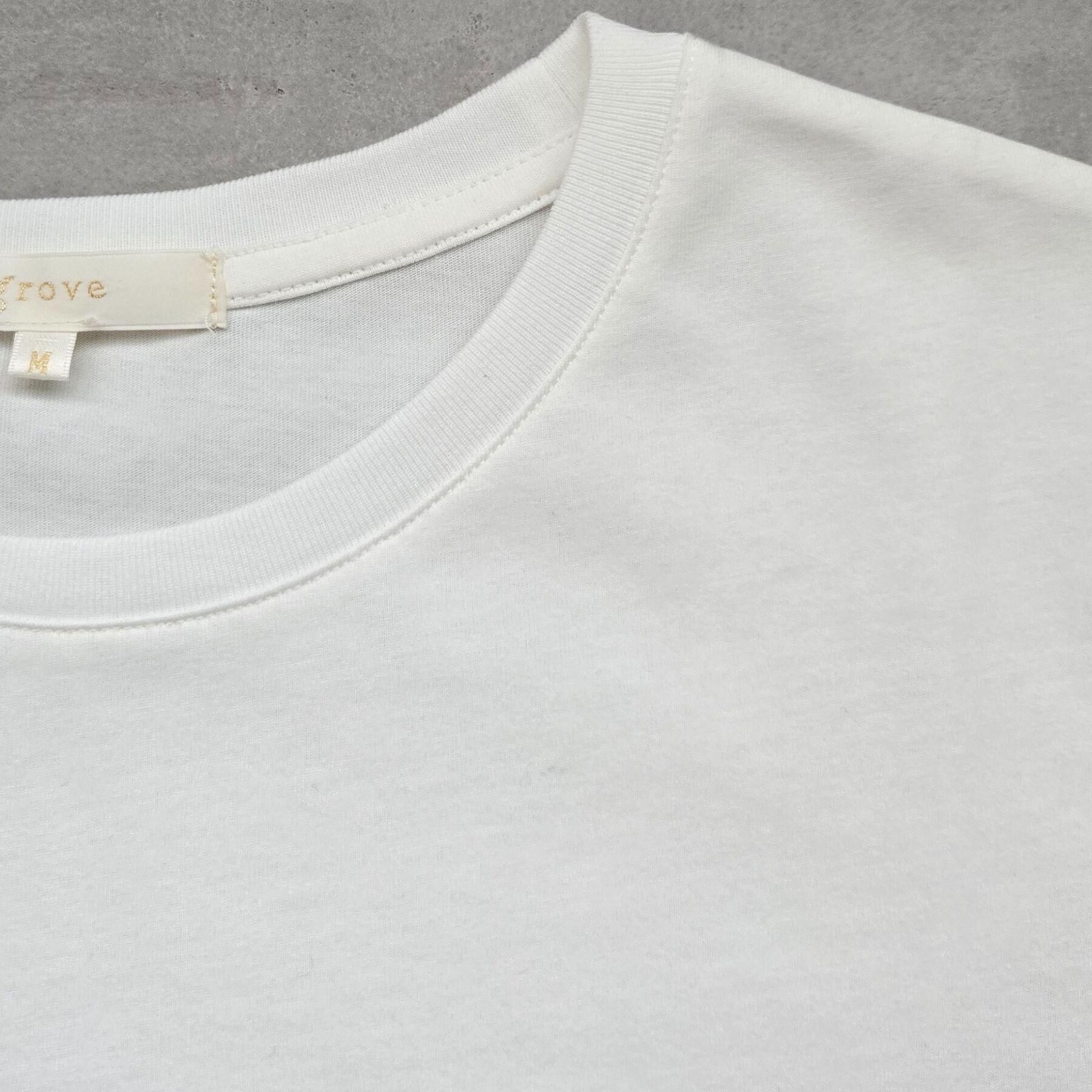 grove「【UVカット・接触冷感】ベーシックロゴTシャツ」|Tシャツ・カットソー|