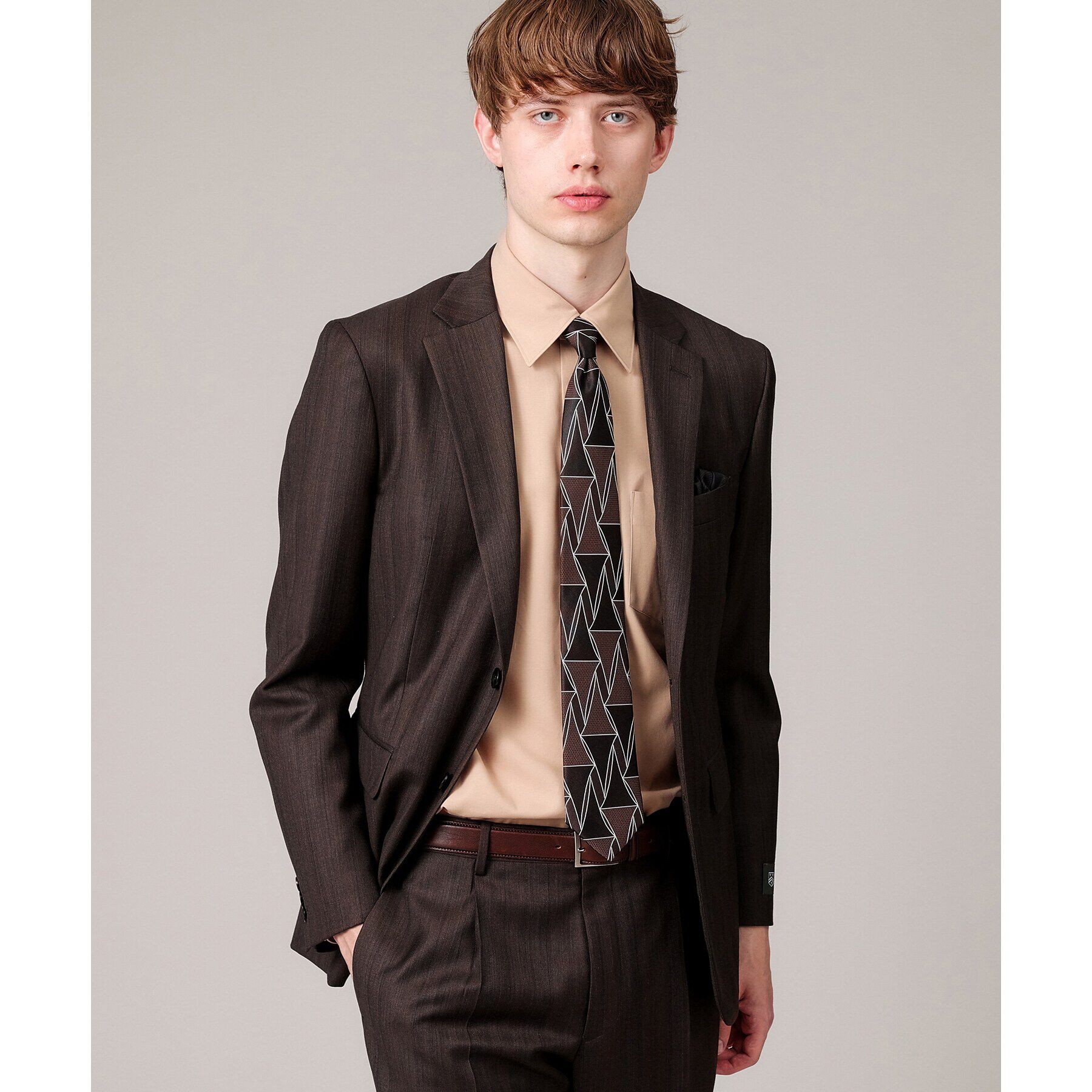 TAKEO KIKUCHI「【THE FLAGSHIP】網干紋 小紋ネクタイ」|ネクタイ・蝶ネクタイ|