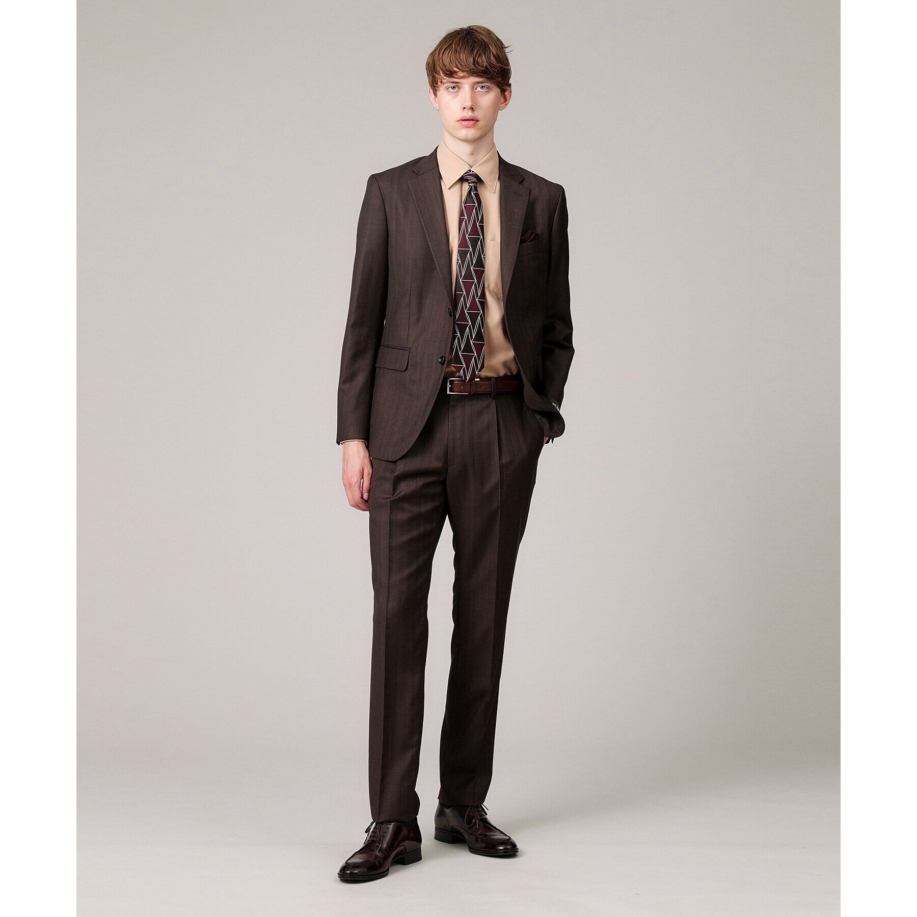 TAKEO KIKUCHI「【THE FLAGSHIP】網干紋 小紋ネクタイ」|ネクタイ・蝶ネクタイ|