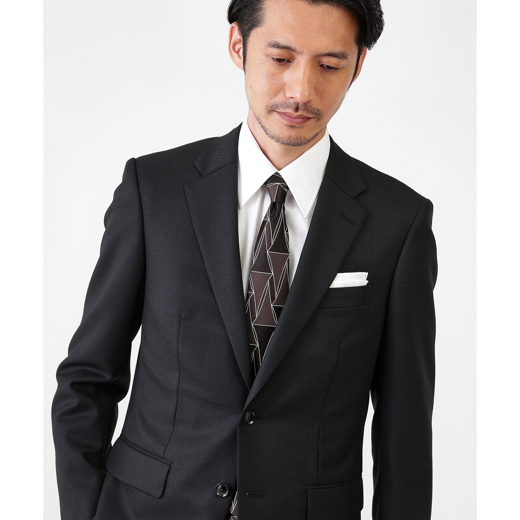 TAKEO KIKUCHI「【THE FLAGSHIP】網干紋 小紋ネクタイ」|ネクタイ・蝶ネクタイ|