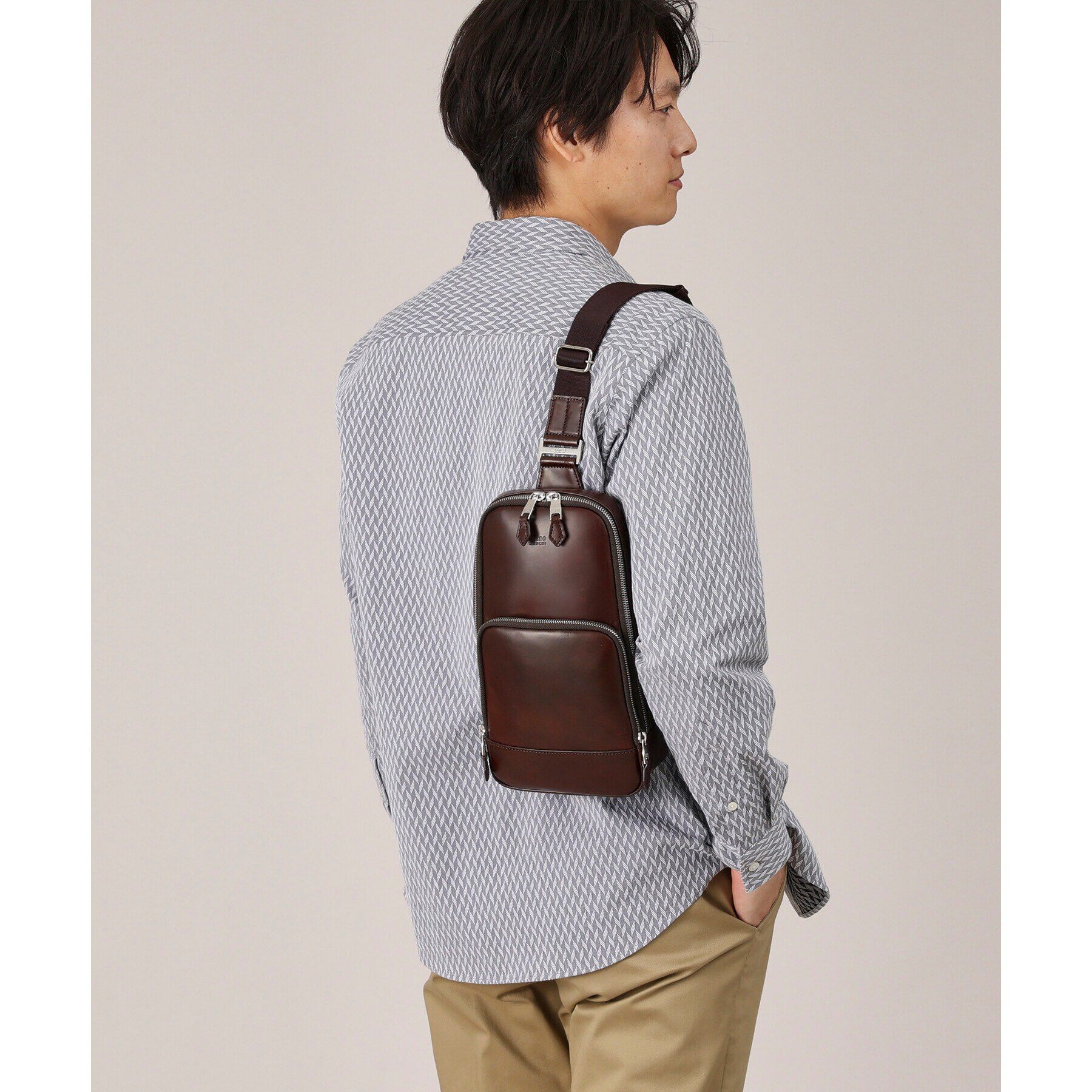 TAKEO KIKUCHI「【ヘビタンレザー】ワンショルダー バッグ」|ショルダー・メッセンジャー|